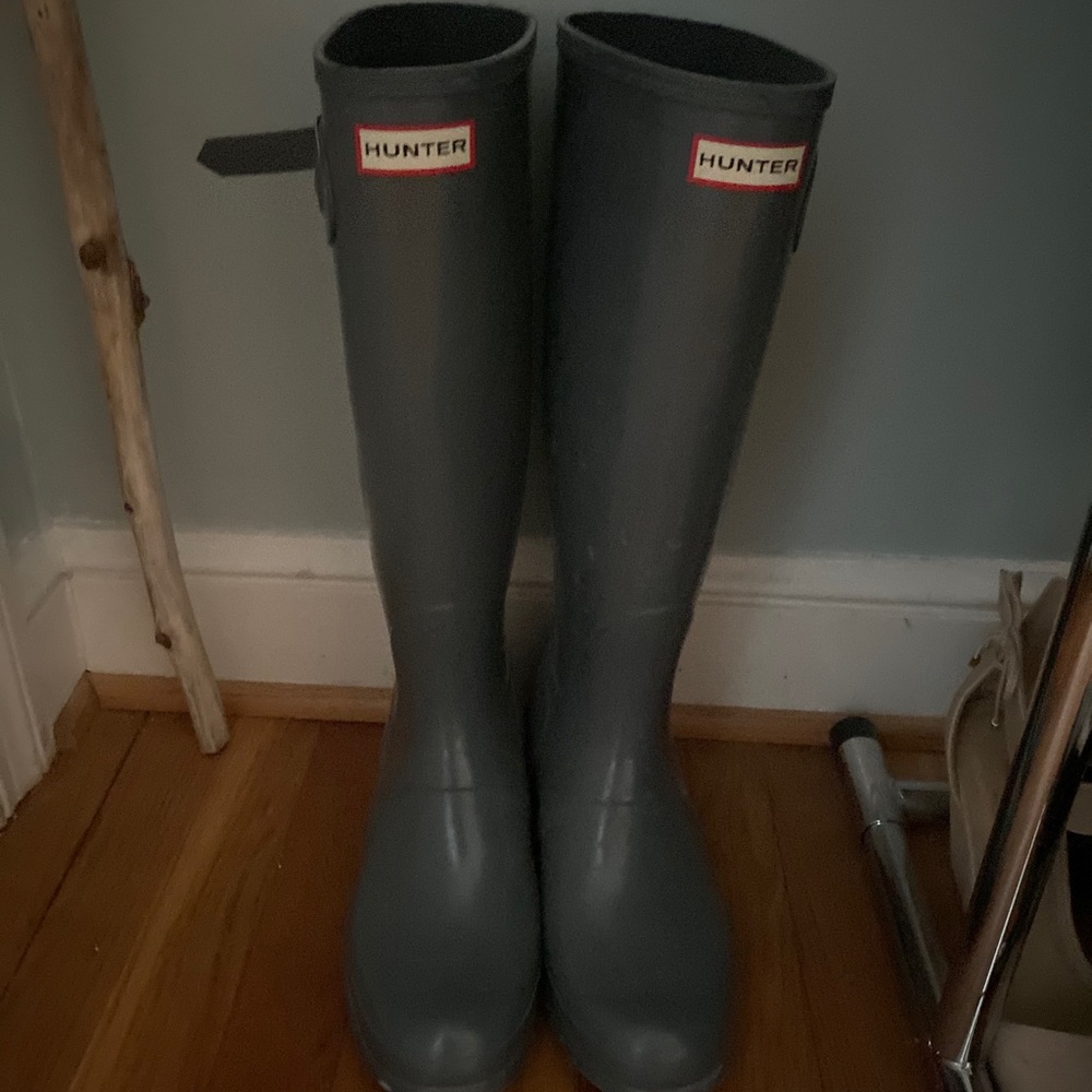 Grey Hunter Boots
